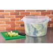 Picture of Vogue Polypropylene Round Food Storage Container 10Ltr - DJ961