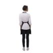 Picture of Chef Works Two Patch Pocket Bib Apron Black - B780