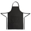 Picture of Chef Works Bib Apron Black - A924
