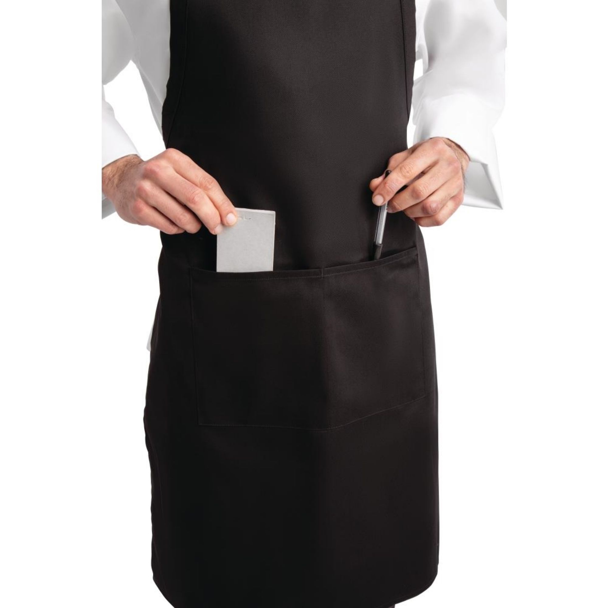 Picture of Chef Works Bib Apron Black
