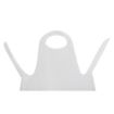 Picture of Disposable Polythene Bib Aprons White (Pack of 100) - A310