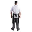 Picture of Whites Bib Apron Polycotton Black - A279