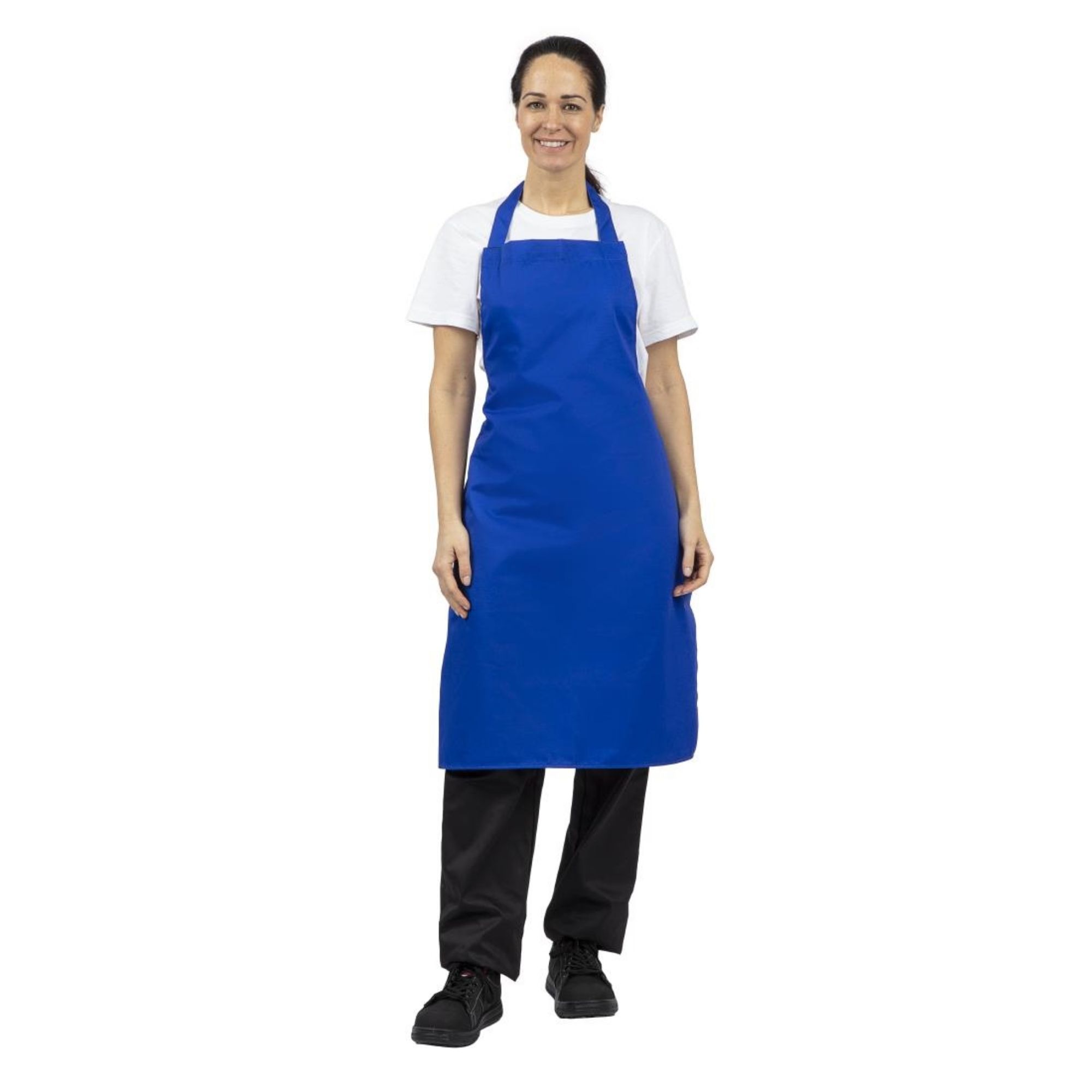 Picture of Whites Bib Apron Royal Blue