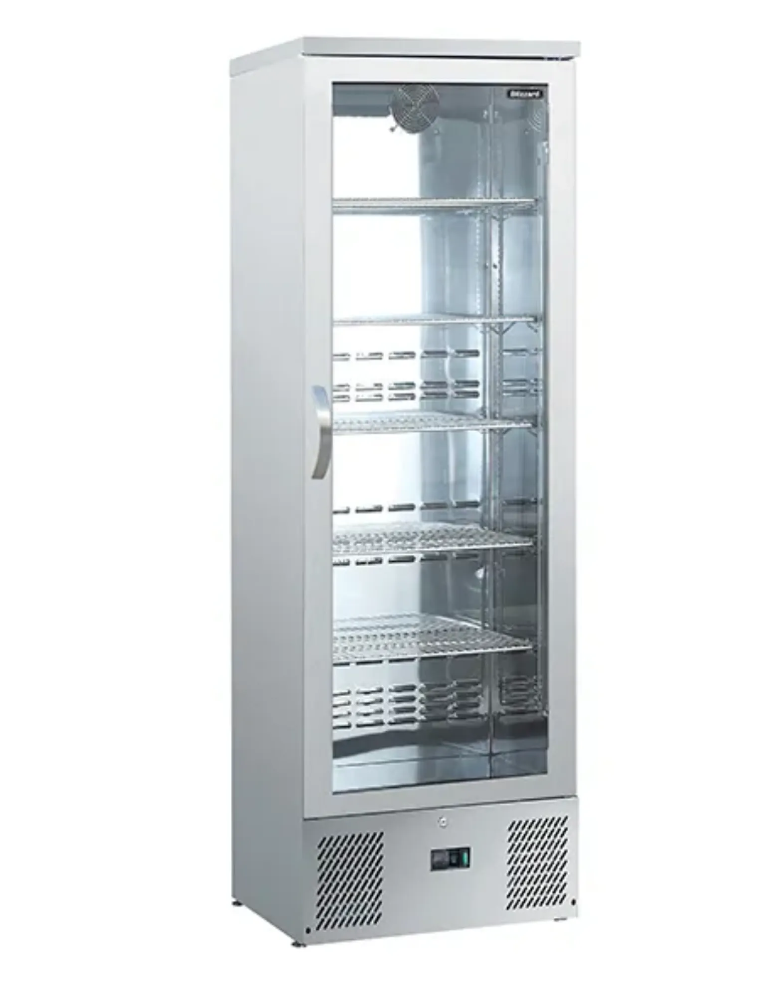 Picture of Blizzard Upright Stainless Steel  Beer Fridge Bottle Cooler (324) - BAR10SS