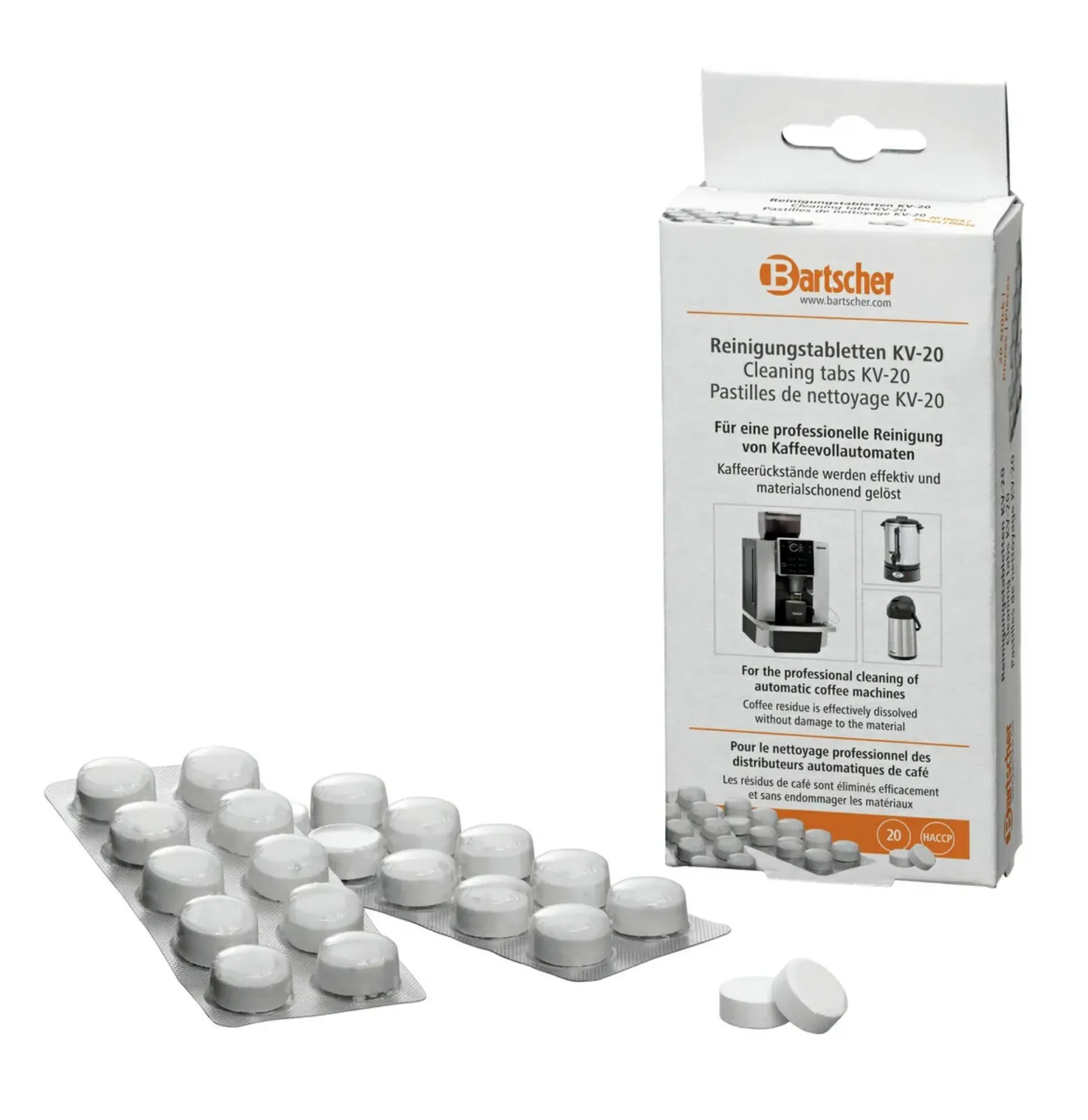 Picture of Bartscher Cleaning tabs KV-20