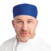 Picture of Whites Chefs Skull Cap Royal Blue - A706