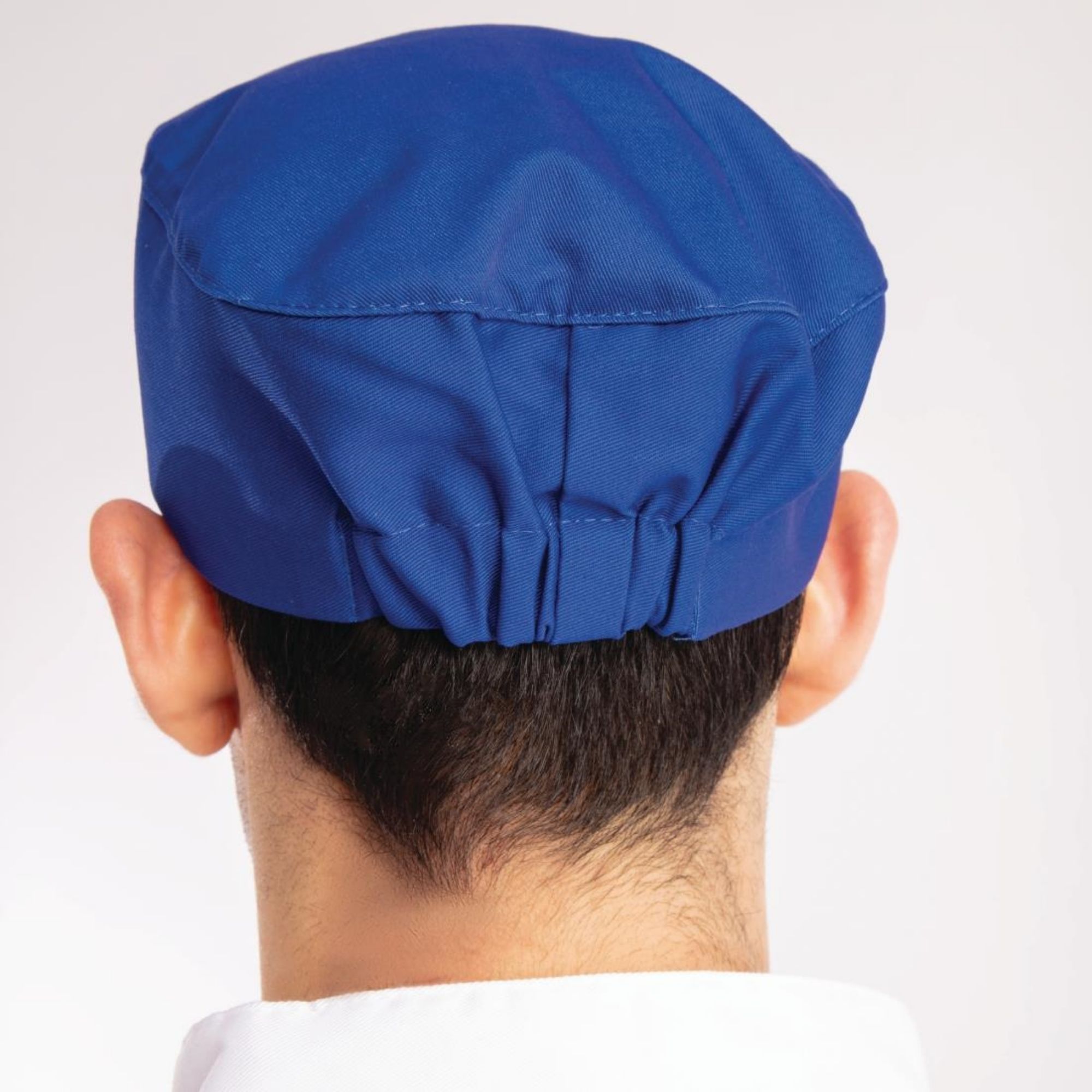 Picture of Whites Chefs Skull Cap Royal Blue