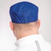 Picture of Whites Chefs Skull Cap Royal Blue - A706