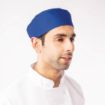 Picture of Whites Chefs Skull Cap Royal Blue - A706