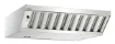 Picture of Bartscher Extractor hood Silversteam - 116016