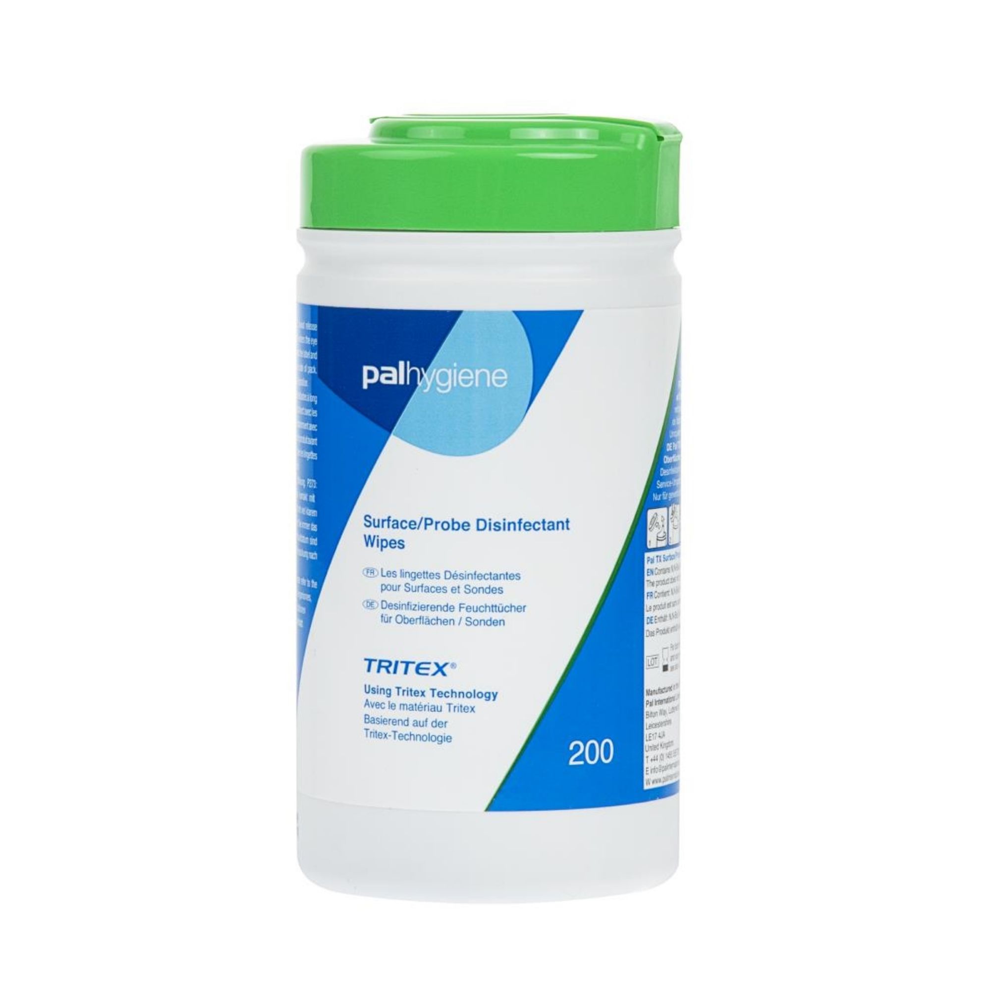 Picture of Pal TX Disinfectant Probe Wipes (Pack of 10 x 200)