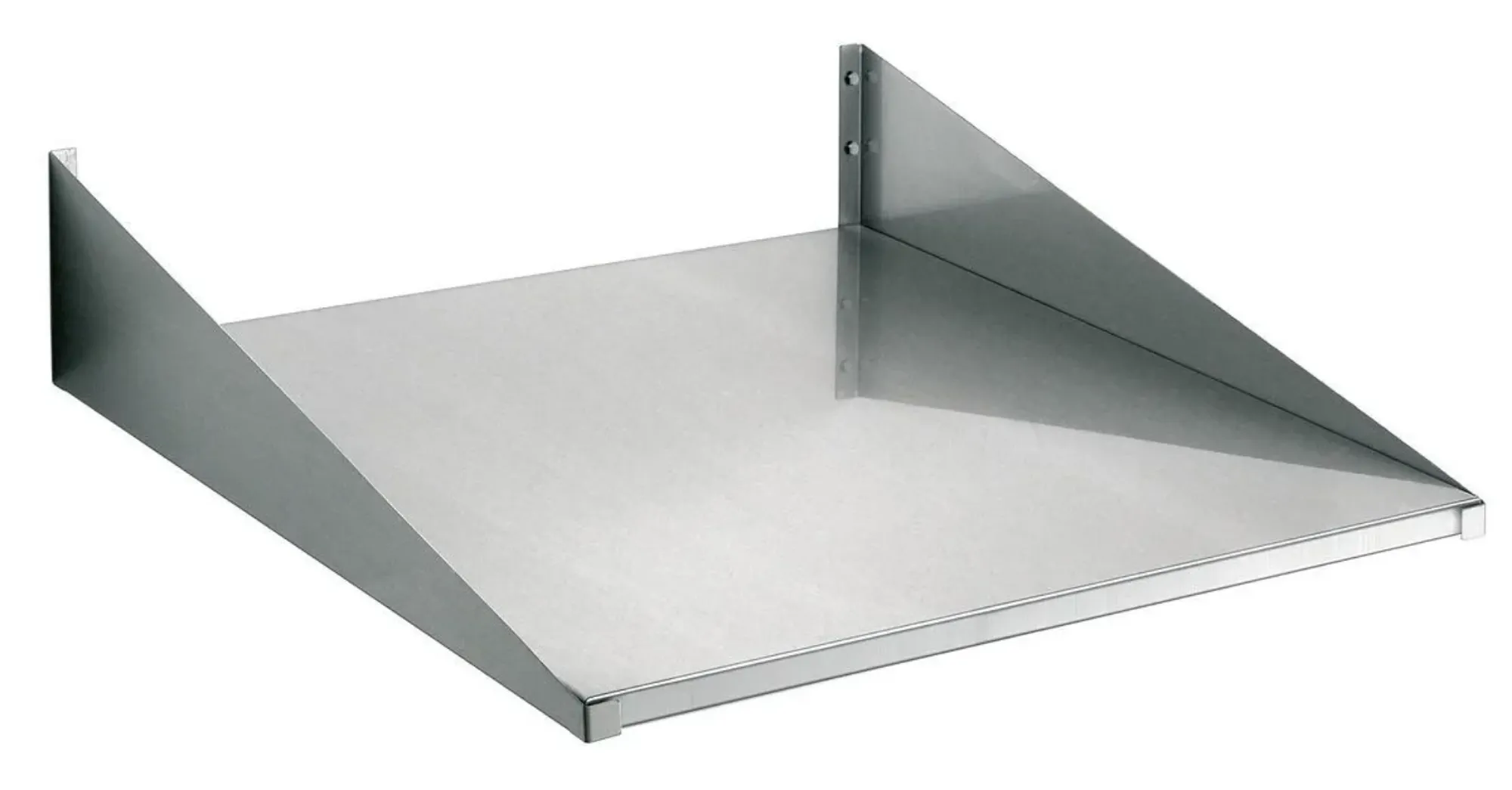 Picture of Bartscher Wall-mounting shelf 600x600mm, Stainless Steel - 174600