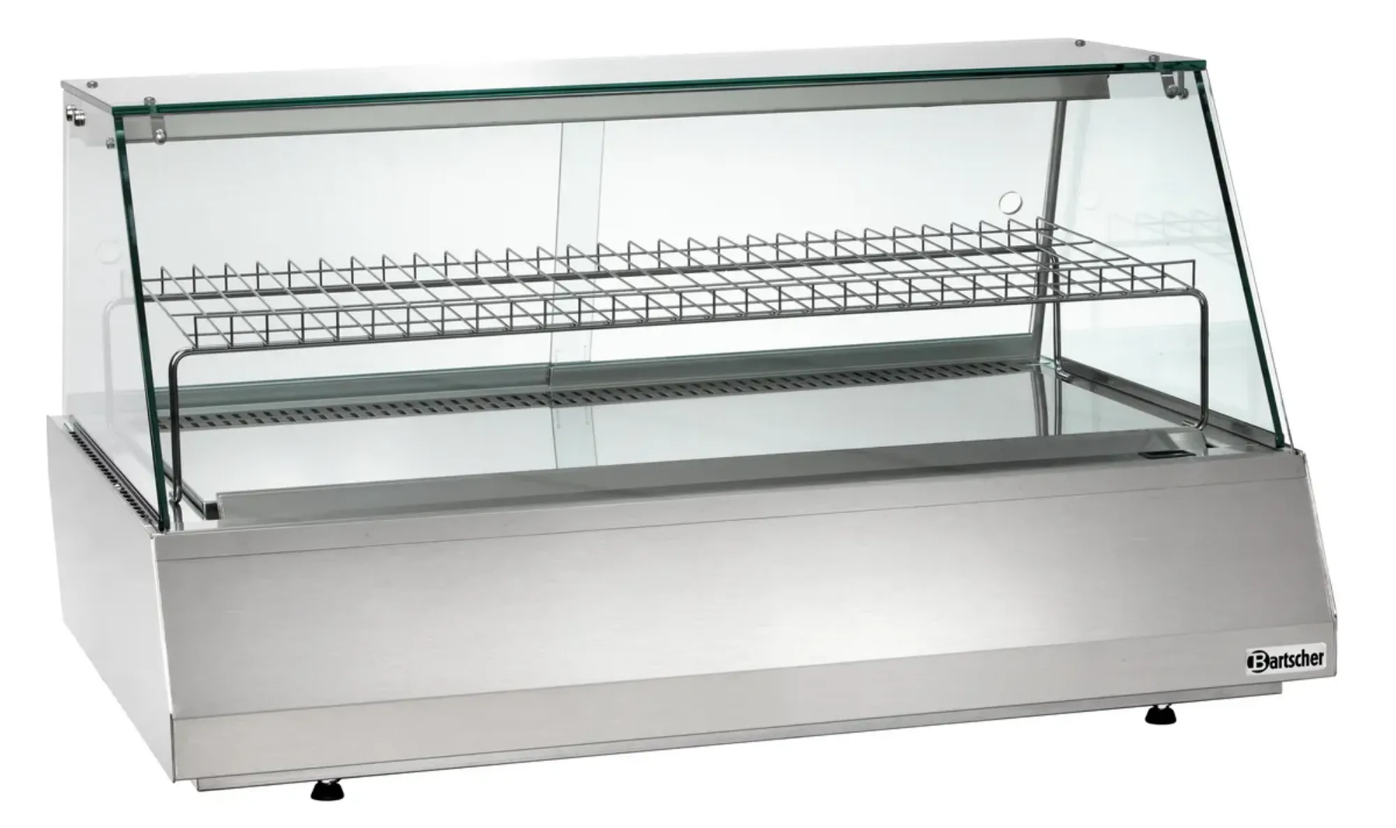 Picture of Bartscher Refrigerated display 3/1 GN, straight glass - 406056