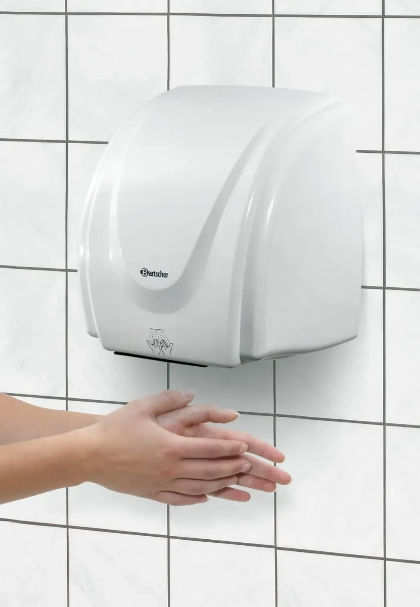 Picture of Bartscher Hand dryer, 2,1kW, plastic