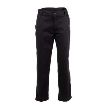 Picture of Chef Works Unisex Professional Series Chefs Trousers Black Herringbone M