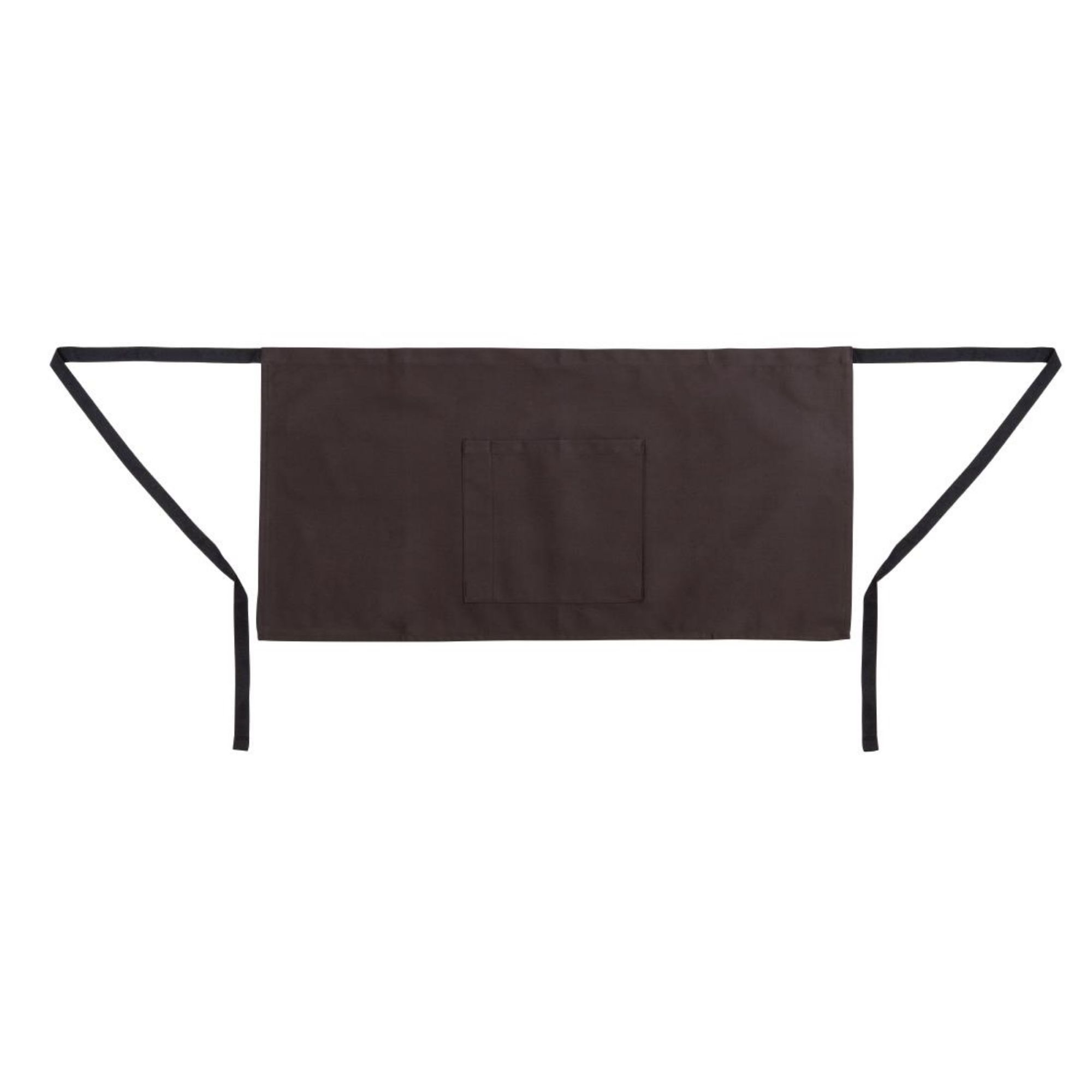 Picture of Chef Works Short Bistro Apron Charcoal