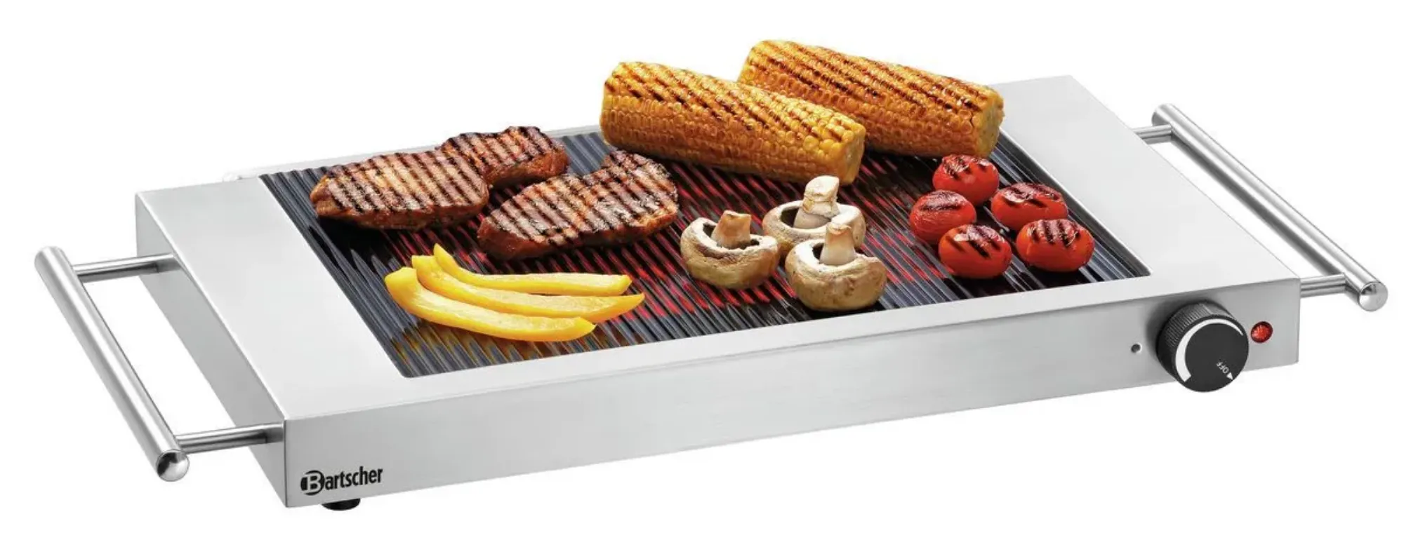 Picture of Bartscher Grill plate GP1200, grooved