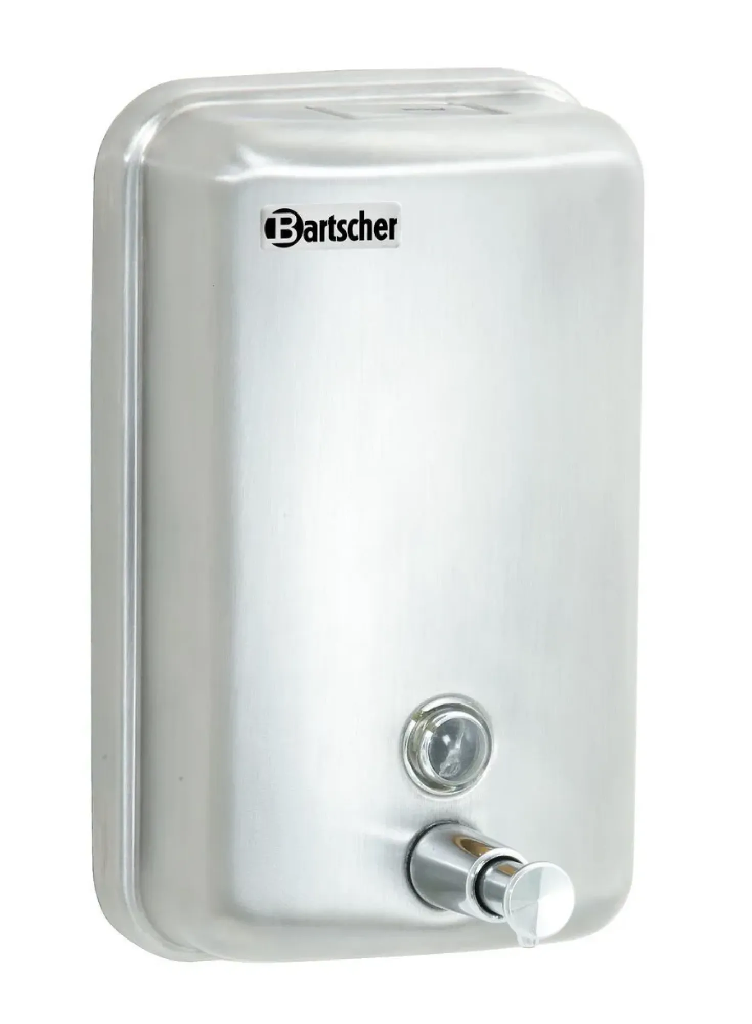 Picture of Bartscher Soap dispenser, wall-mounting,Stainless Steel ,1L - 850007