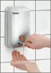 Picture of Bartscher Soap dispenser, wall-mounting,Stainless Steel ,1L - 850007