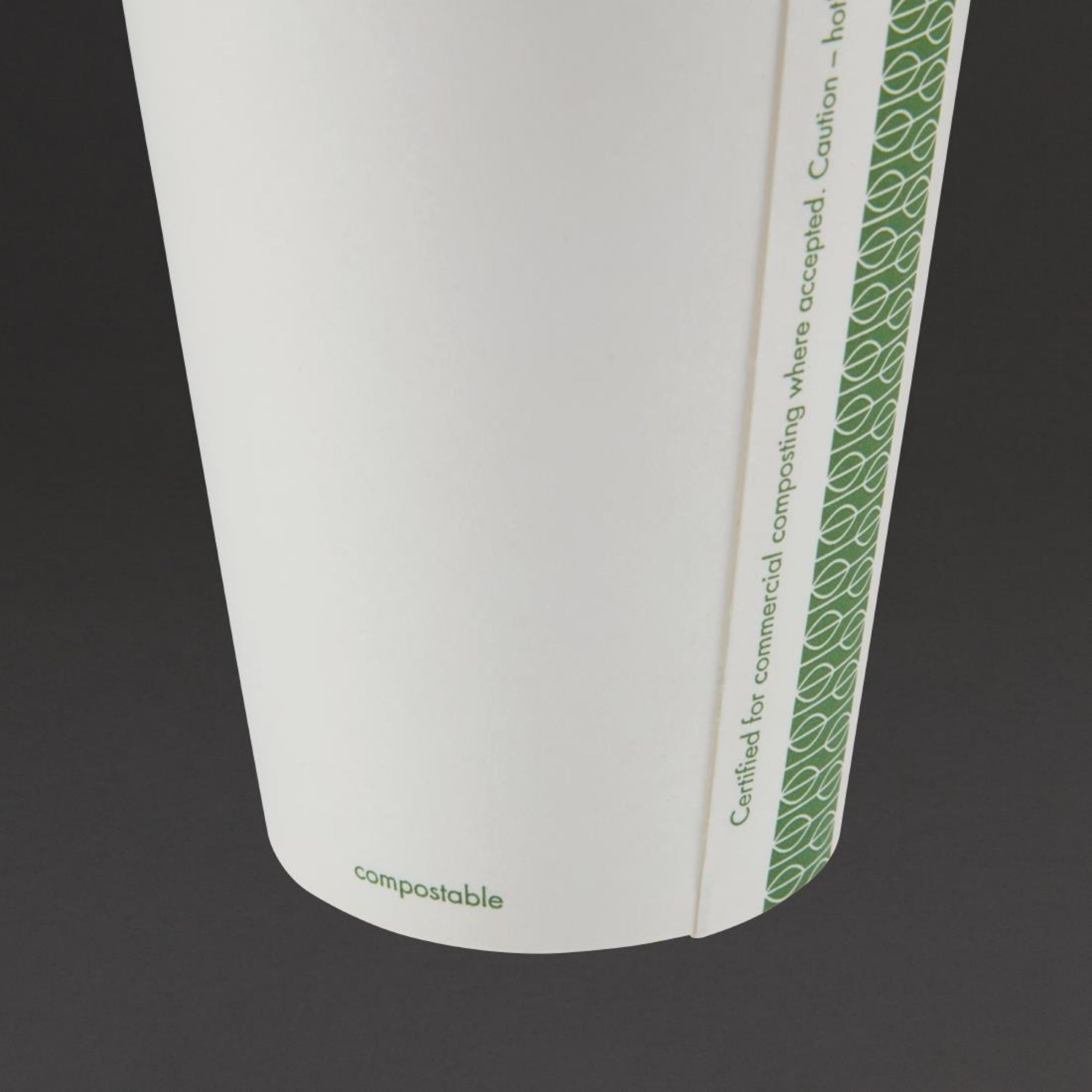 Picture of Vegware Compostable Coffee Cups Single Wall 340ml / 12oz (Pack of 1000)