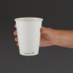 Picture of Vegware Compostable Coffee Cups Single Wall 340ml / 12oz (Pack of 1000) - DW623