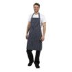 Picture of Whites Butchers Apron Stripe Blue - A530