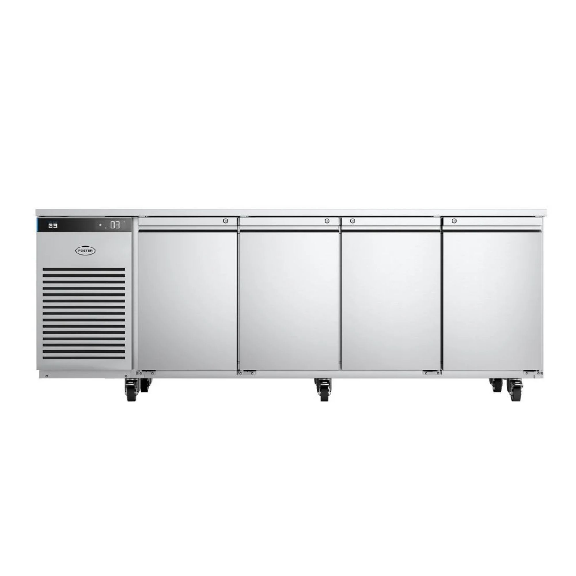 Picture of Foster EP1/4H/43-258 EcoPro G3 4 Door Fridge Counter, 585 Litres