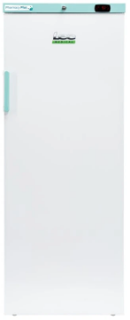Picture of LEC Medical PPSR310BT Solid Single Door Pharmacy Plus Bluetooth Enabled Upright Refrigerator, 310 Litres