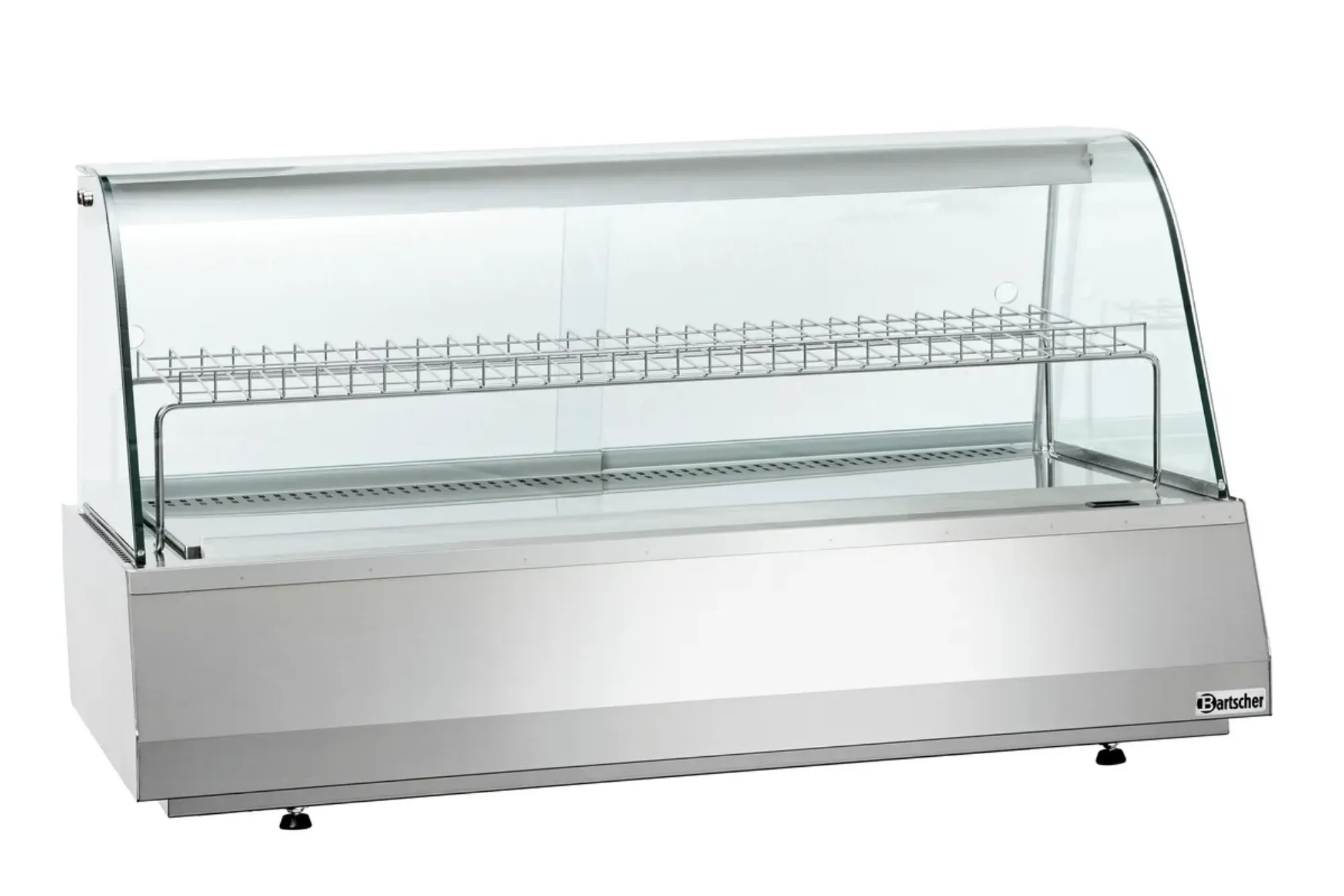 Picture of Bartscher Refrigerated display 3/1GN, curved glass - 405057