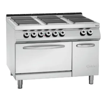 Picture of Bartscher 6 plate electrical stove, EBO 2/1GN