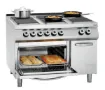 Picture of Bartscher 6 plate electrical stove, EBO 2/1GN - 296217