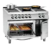 Picture of Bartscher 6 plate electrical stove, EBO 2/1GN - 296217
