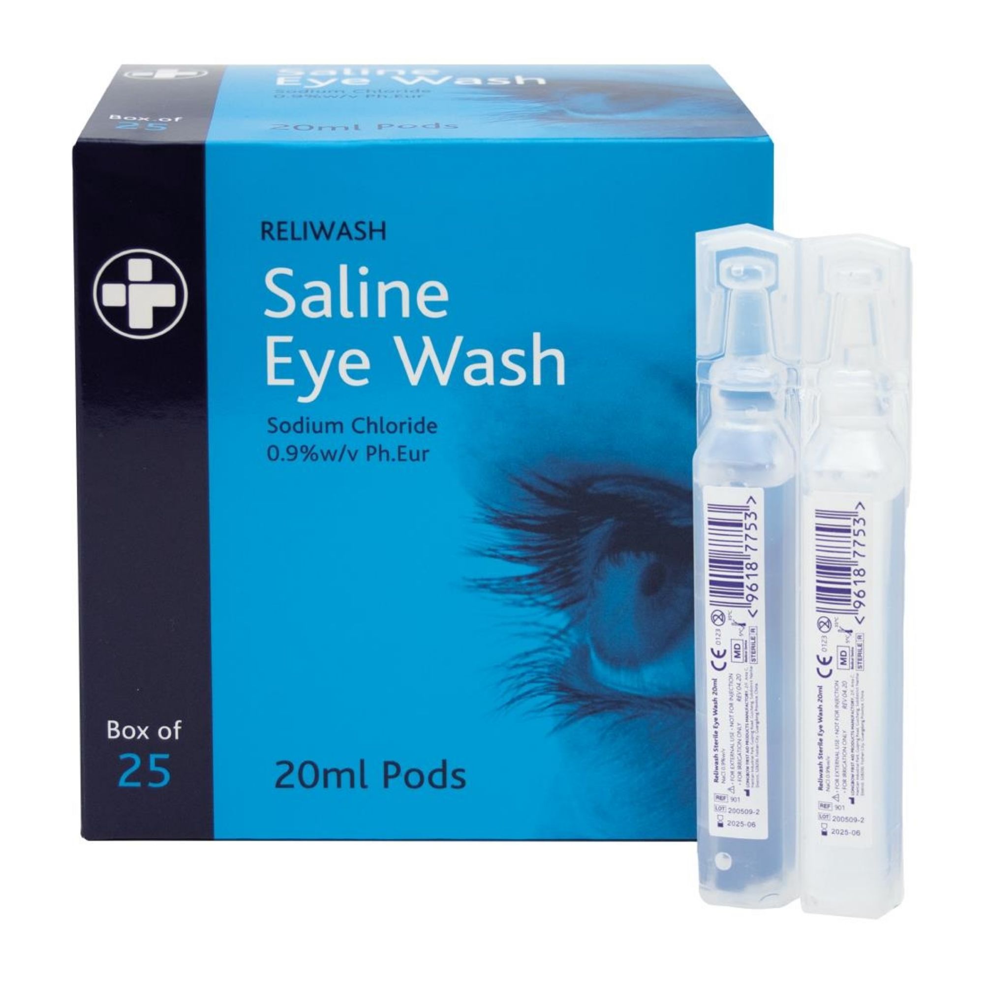 Picture of Eye Wash Pods - 20ml (Box 25) - DC126