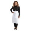 Picture of Whites Regular Waist Apron White - A501