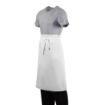 Picture of Whites Regular Waist Apron White - A501