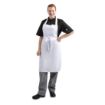 Picture of Whites Bib Apron Polycotton White - A521