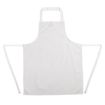 Picture of Whites Bib Apron Polycotton White - A521
