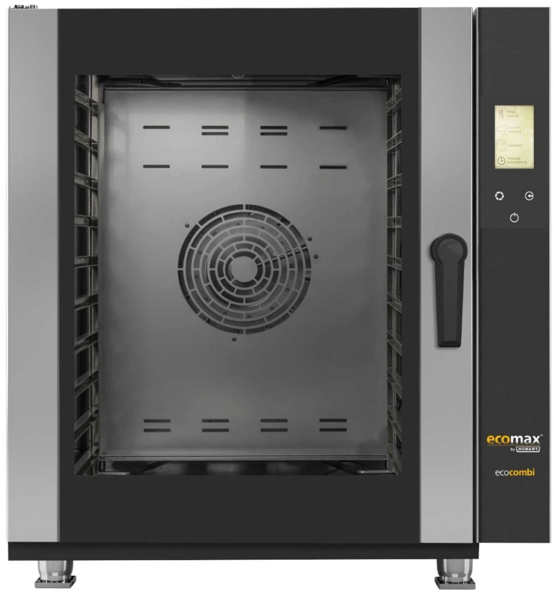 Picture of Hobart Ecomax HECMFE10 Full Touch Electric 10 x 1/1GN Grid Combi Oven - HECMFE10