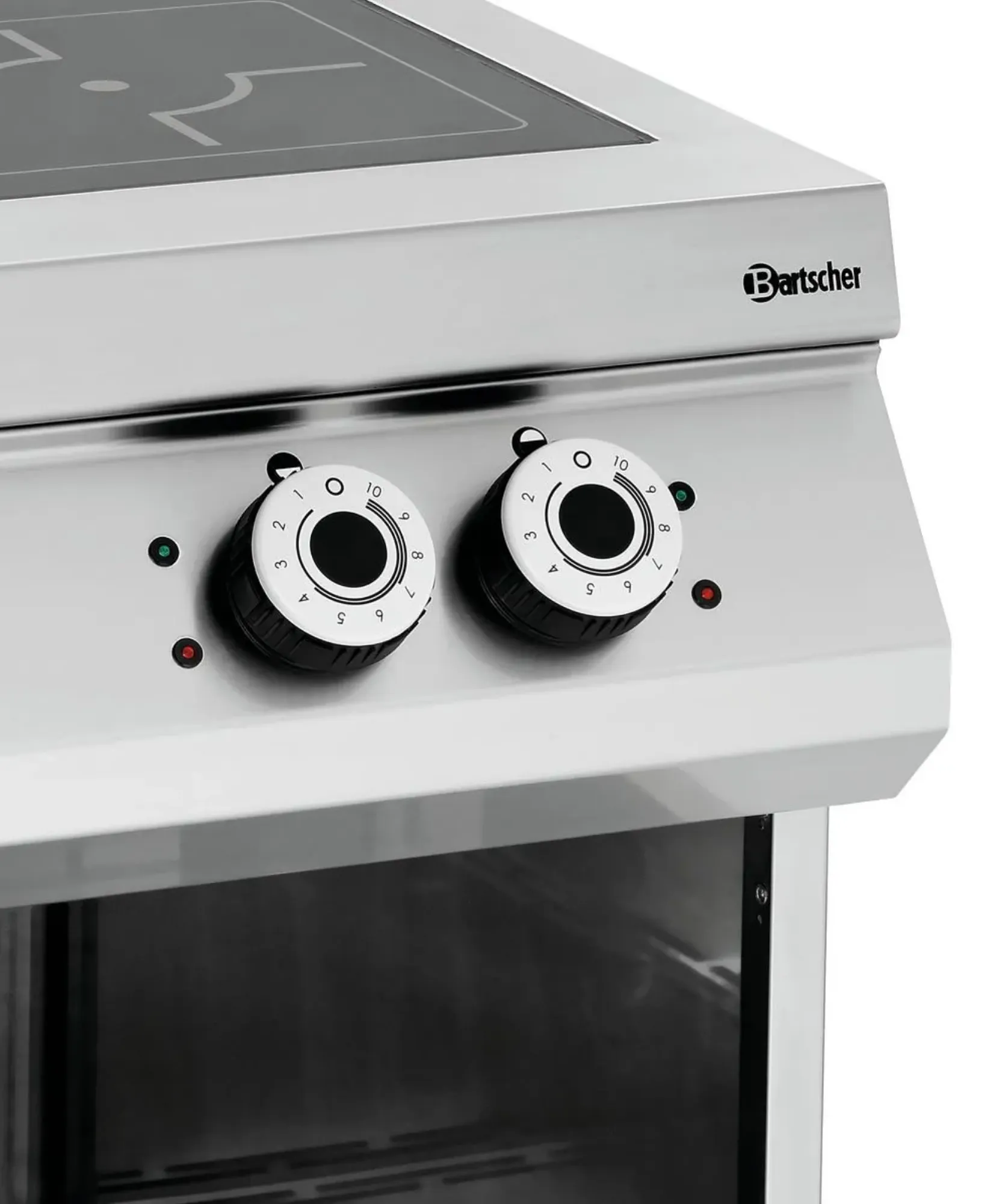 Picture of Bartscher Induction stove, 2 HTzon., OBU