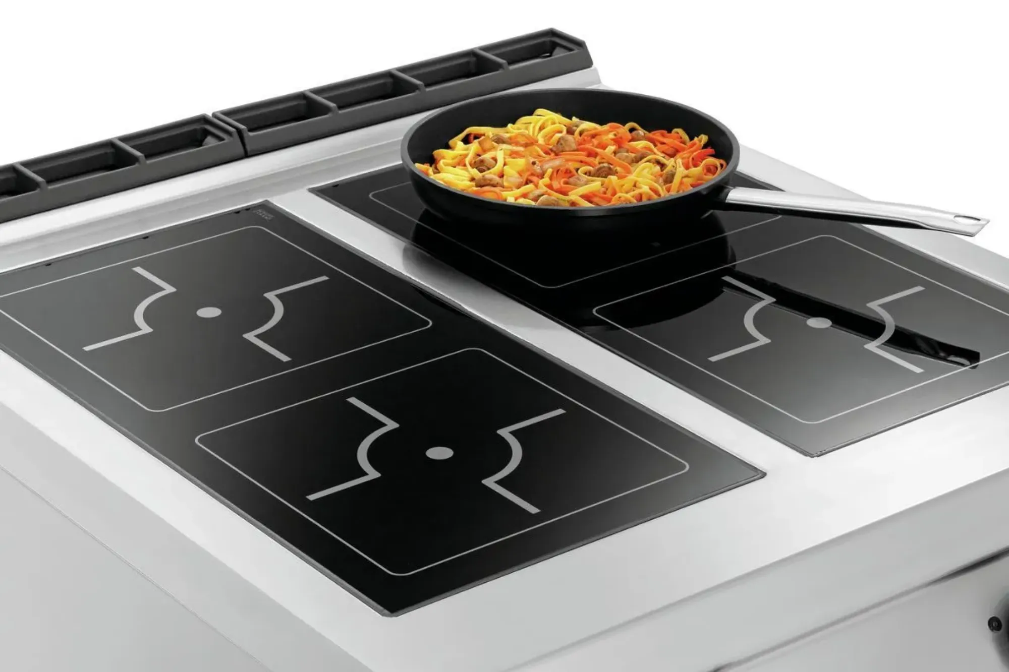 Picture of Bartscher Induction stove, 4 HTzon., OBU