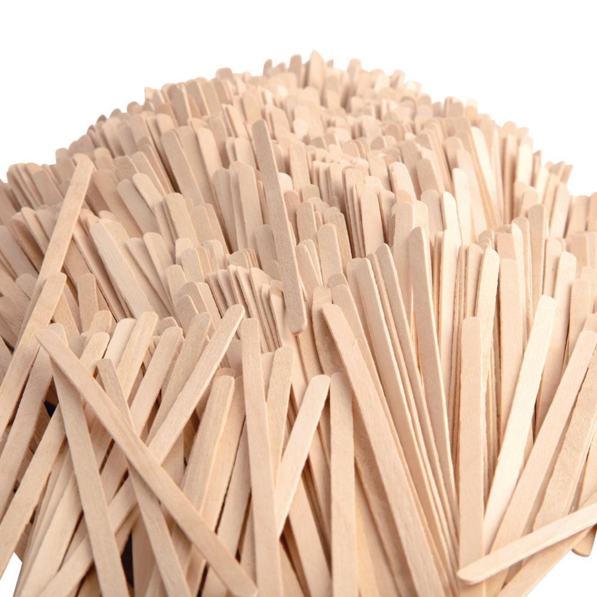 Picture of Fiesta Green Biodegradable Wooden Coffee Stirrers 140mm (Pack of 1000)