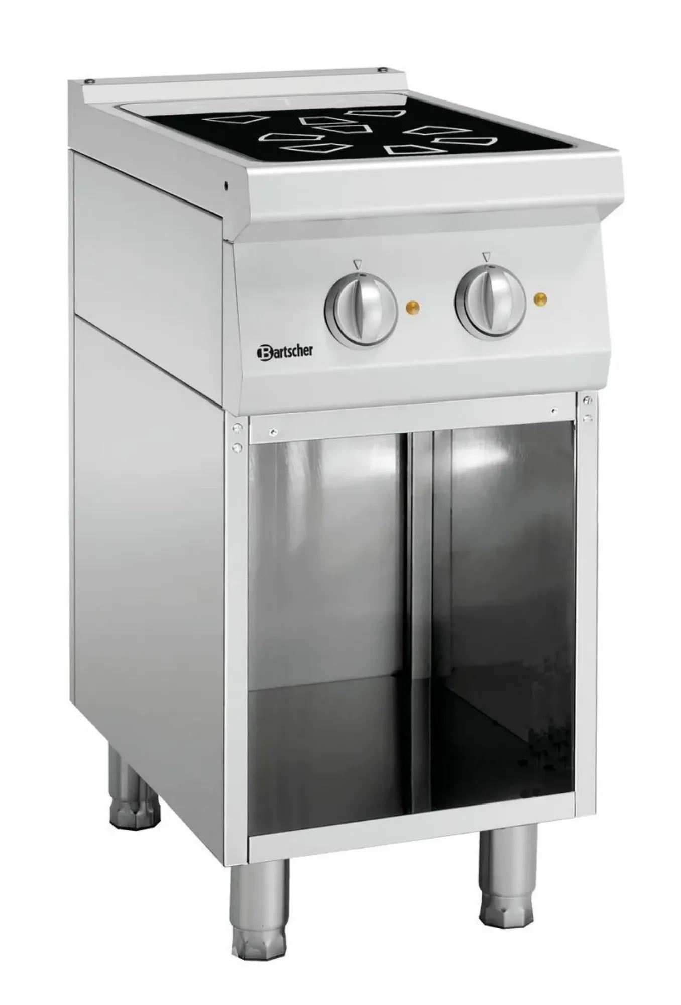 Picture of Bartscher Cerane stove 700, 2 HTzon., OBU Freestanding - 287410