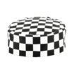 Picture of Whites Chefs Skull Cap Big Black and White Check - A161