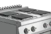 Picture of Bartscher Electric cooker 700,W800,4b,EO Freestanding - 286326