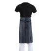 Picture of Whites Butchers Waist Apron Blue and White Stripe - A647