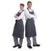 Picture of Whites Butchers Apron Navy Stripe Extra Large - A662