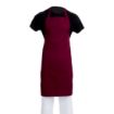 Picture of Whites Bib Apron Burgundy - A557