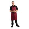 Picture of Whites Bib Apron Burgundy - A557