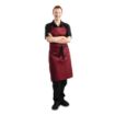 Picture of Whites Bib Apron Burgundy - A557