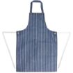 Picture of Whites Water Resistant Bib Apron Blue and White - A580
